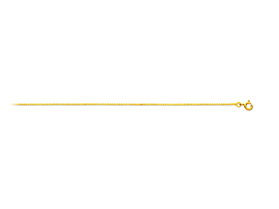 Cadena Eslabon Veneciano 1,08 Mm, 40 Cm, Oro Amarillo 18k - Imagen Estandar - 1