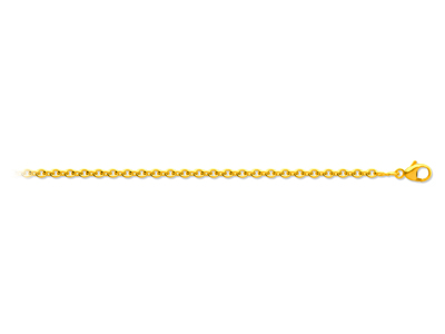 Cadena Forçat, Redonda 1,10 Mm, 40 Cm, Oro Amarillo 18k - Imagen Estandar - 1