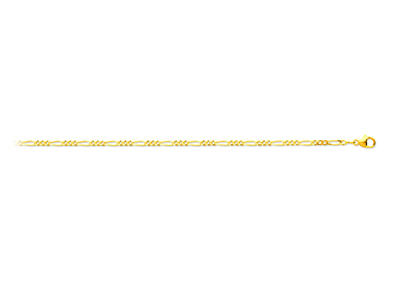 Cadena 1/3 Eslabones, 2 Mm, 45 Cm, Oro Amarillo 18k - Imagen Estandar - 1