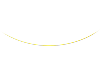 Collar Cable 0,75 Mm, 42-45 Cm, Oro Amarillo 18k