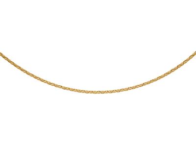 Collar, Forçat Marino Cadena Hueca, 60 Cm, Oro Amarillo 18k