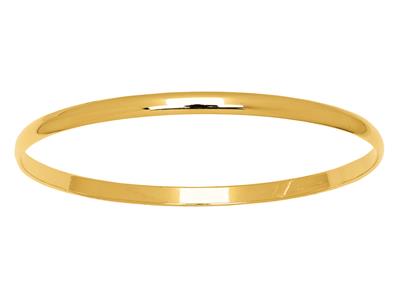 Pulsera Collar Esclavo, 4 X 1,50 Mm, 65 Mm, Oro Amarillo De 18 Quilates - Imagen Estandar - 1