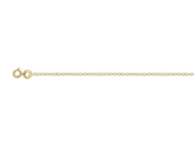 Collar Con Cadena De Estribo De Caballo 0,80 Mm, 42 Cm, Oro Amarillo De 18 Quilates - Imagen Estandar - 1