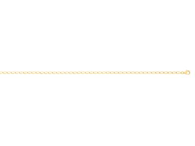 Collar, Cadena Caballo Macizo 2,70 Mm, 55 Cm, Oro Amarillo 18k - Imagen Estandar - 1