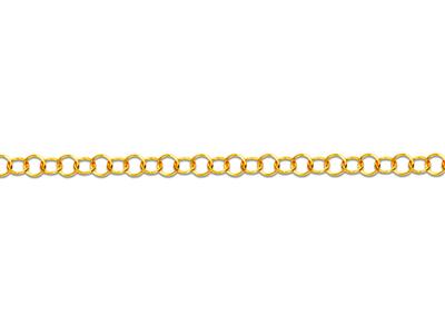 Cadena De Eslabones De Anillo De 4,80 Mm, Oro Amarillo De 18 Quilates.ref. 00886 - Imagen Estandar - 3