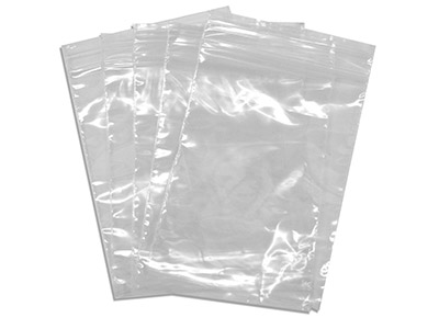 Bolsas De Plástico Transparentes 85x 105 Mm, Paquete De 100 Unidades Resellables. - Imagen Estandar - 1