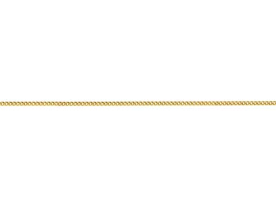 Cadena Barbada Extrafina Suelta De Oro Laminado De 0,6 MM - Imagen Estandar - 1