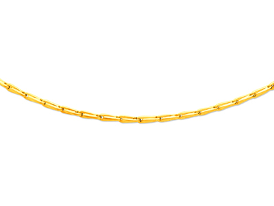 Collar Para Hombre, 3,60 Mm, 55 Cm, Oro Amarillo De 18 Quilates - Imagen Estandar - 1