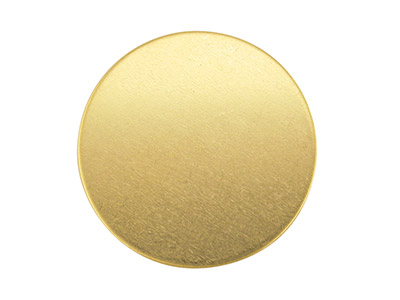 Base De Oro Amarillo De 9 Ct Fb54, 1,00 X 13 Mm, Redonda Recocido Completo, 13 Mm, 100% Oro Reciclado - Imagen Estandar - 1